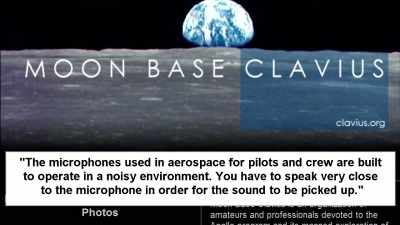 But there are no magic microphones, - American Moon