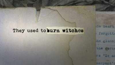 But there are still witch hunts - The Witch of Kings Cross