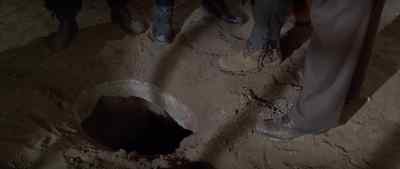 -But there didn't
used to be a hole there. - What Did You Do in the War, Daddy?