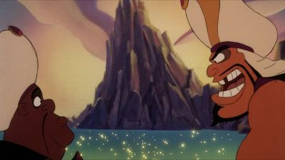 But there's nothing here - Aladdin and the King of Thieves