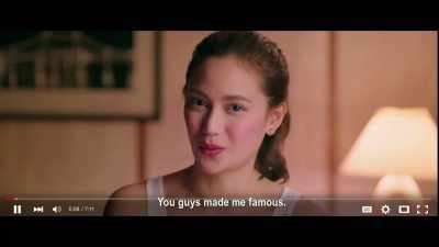 But there's this one message
that really caught my attention. - Always Be My Maybe