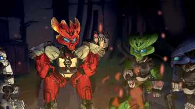 But when they arrived,
it didn’t look like it does now. - Lego Bionicle: The Journey to One