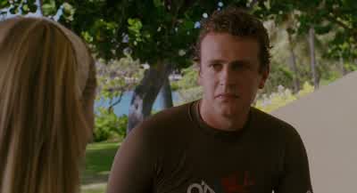 You know what If they were Sean John sweatpants it would have been fineBut because they're Costco brand it's like the worst thing I could do - Forgetting Sarah Marshall