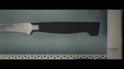 But once they
examine that knife, - Who Killed Robert Wone?