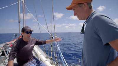 But when they go down, when they
disappear from where we can see... - Secrets of the Whales