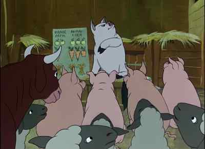 But wherever they were having
a bad time, animals listened
with interest. - Animal Farm