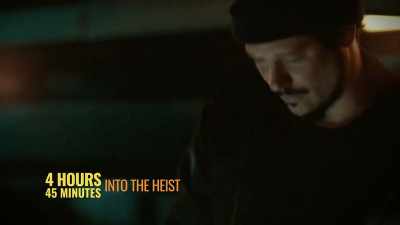 But before they leave on
that first night, they make - History's Greatest Heists with Pierce Brosnan