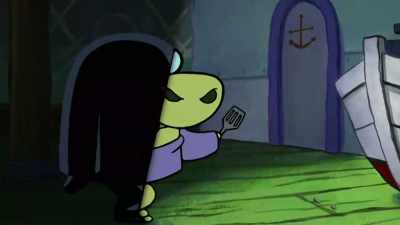 But when they opened their eyes,
the shadow was gone. - SpongeBob DocuPants