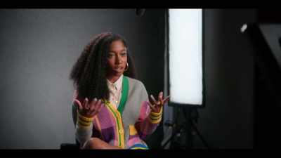 But this "thing" is a documentary
to help me get into film school. - #blackAF