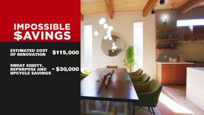 But through their sweat equity, - Renovation Impossible