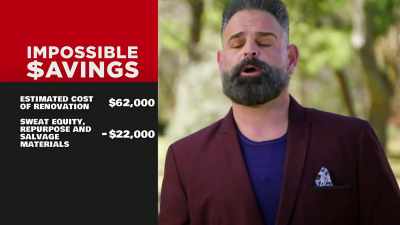 But through their sweat equity, - Renovation Impossible