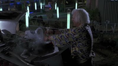 But time traveling is just too dangerous - Back to the Future Part II