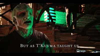 But as T'Kuvma taught us, - Star Trek: Discovery