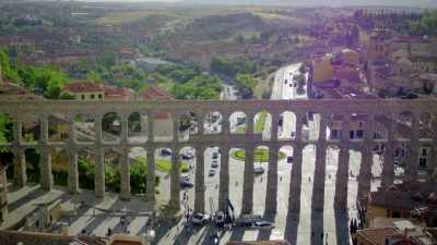 But today, a much-loved part
of the structure is missing. - Europe From Above