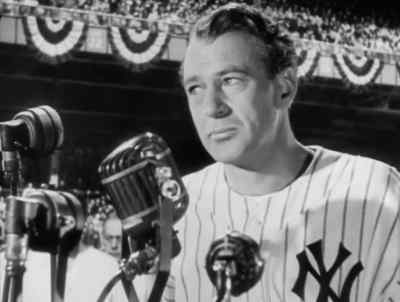 But today - The Pride of the Yankees