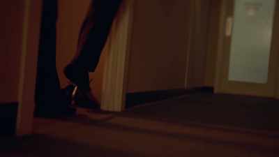 But he took off his shoes
just to make sure, - My Life Is Murder