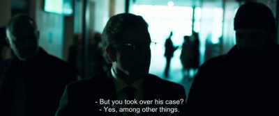 - But you took over his case?
- Yes, among other things. - The Marco Effect