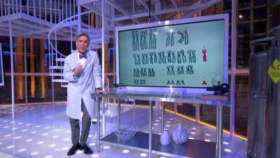 But it turns out,
about one in every 400 pregnancies... - Bill Nye Saves the World