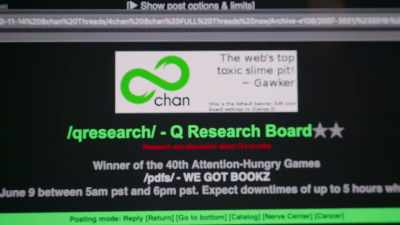 But to understand QAnon, - Q: Into the Storm