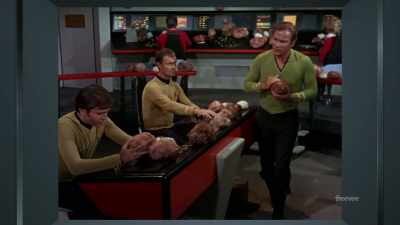 But undeterred, - The Center Seat: 55 Years of Star Trek