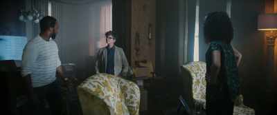 But until that time,
get the hell out of my house. - We Have a Ghost