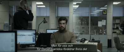 But for us
and for Daniel Garrido's parents, - The Invisible Guest