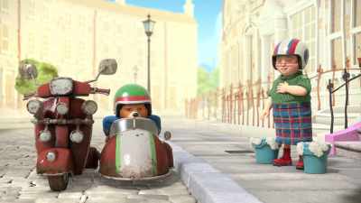 But us bikers call our bikes hogs,
because… - The Adventures of Paddington