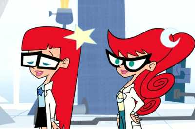 But they use this thing
that rewinds-- - Johnny Test
