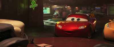 But she used to have serious eyes for Hud - Cars 3