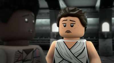 But useless these are, without connection. - LEGO Star Wars Holiday Special