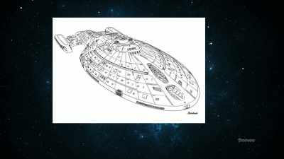 But Voyager's - The Center Seat: 55 Years of Star Trek