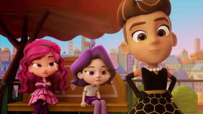 But wait, if I'm Angry Eyebrows Huck, - Strawberry Shortcake and the Beast of Berry Bog