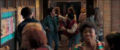 But wait. Is she a Bruce fan? - Blinded by the Light