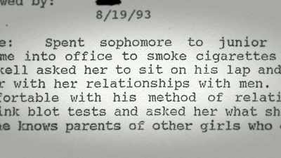 But it wasn't crazy
if other people had experienced it, too. - The Keepers