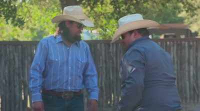 But watching Dale get thrashed
in the mud and in the water, - How to Be a Cowboy