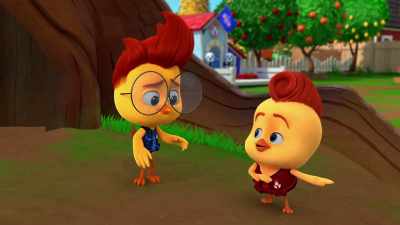 But we'd need a rope
or a cord or a-- - The Chicken Squad