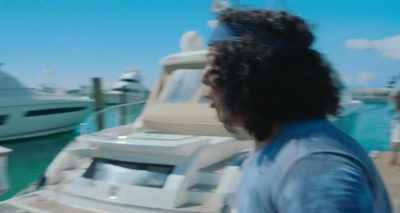 But we're going so fast,
we can barely hold on to... - Blue Miracle