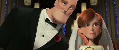 Love you but if we're gonna make this workyou've gotta be more than Mr IncredibleYou know that Don't you80 long as you both shall live I do - The Incredibles