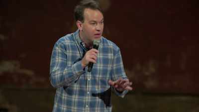 But we're not in Mouseachusetts anymore." - Mike Birbiglia: Thank God for Jokes