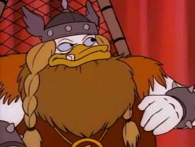 But we're really just
there to back up the Cap'n - DuckTales