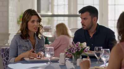 But we're tasting
cake because you booked - Love's Greek to Me