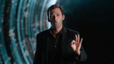 BUT WE'RE THE ONLY SPECIES
TO COMMUNICATE THROUGH TIME. - Origins: The Journey of Humankind