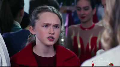 But you weren't in the show.
Did you stop skating? - Christmas at the Palace
