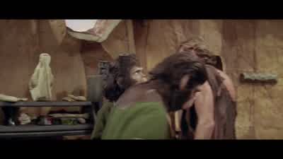 But what about your theoryThe existence of someone like Taylor might prove itDo you want to get my head chopped offDon't be foolish If it's true they'll have to accept itNo they won't - Planet of the Apes