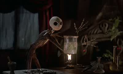 Interesting reaction, but what does it mean? - The Nightmare Before Christmas
