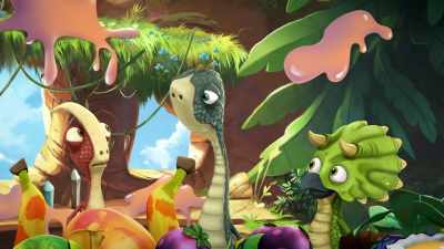 But what if everyone made a mess
cooking and didn't clean it up? - Gigantosaurus
