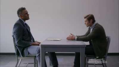 But what I told her then
and again last night - Morning Show Mysteries: A Murder in Mind