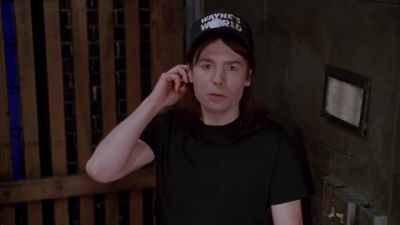 But what I'd really like to do is something extraordinary - Wayne's World 2