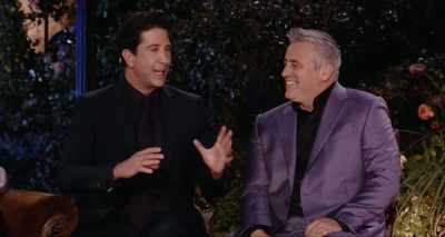 But what inevitably began to happen - Friends: The Reunion