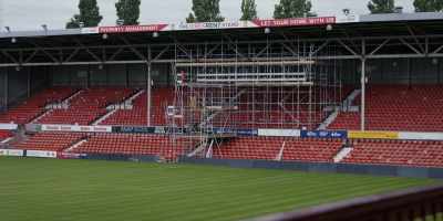 But what we really wanna do
is return the stadium - Welcome to Wrexham